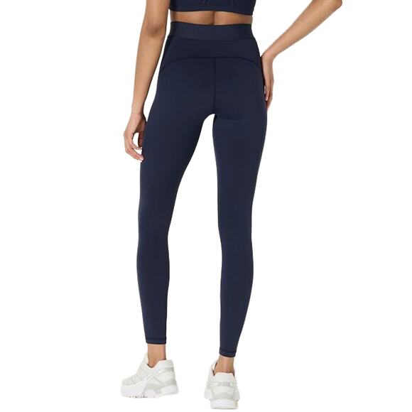 Amazon Essentials Active FormFlex Full Length Yoga Leggings Sz M New Navy Blue - Picture 2 of 7